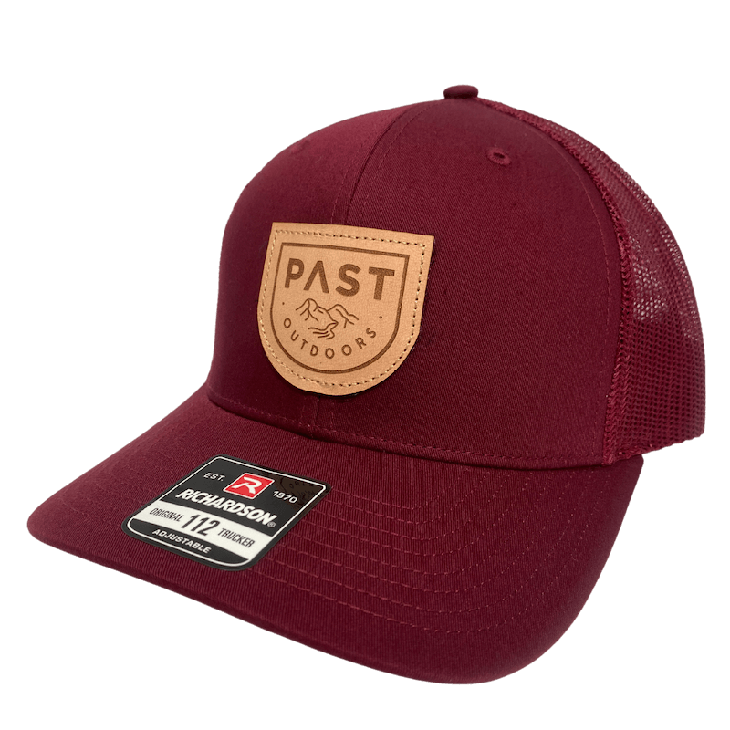 PAST Outdoors Originals Truckers Hat - Cardinal 6