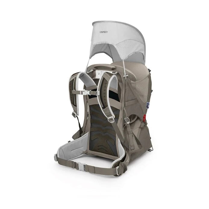 Osprey Poco LT Child Carrier - Tan Concrete 7