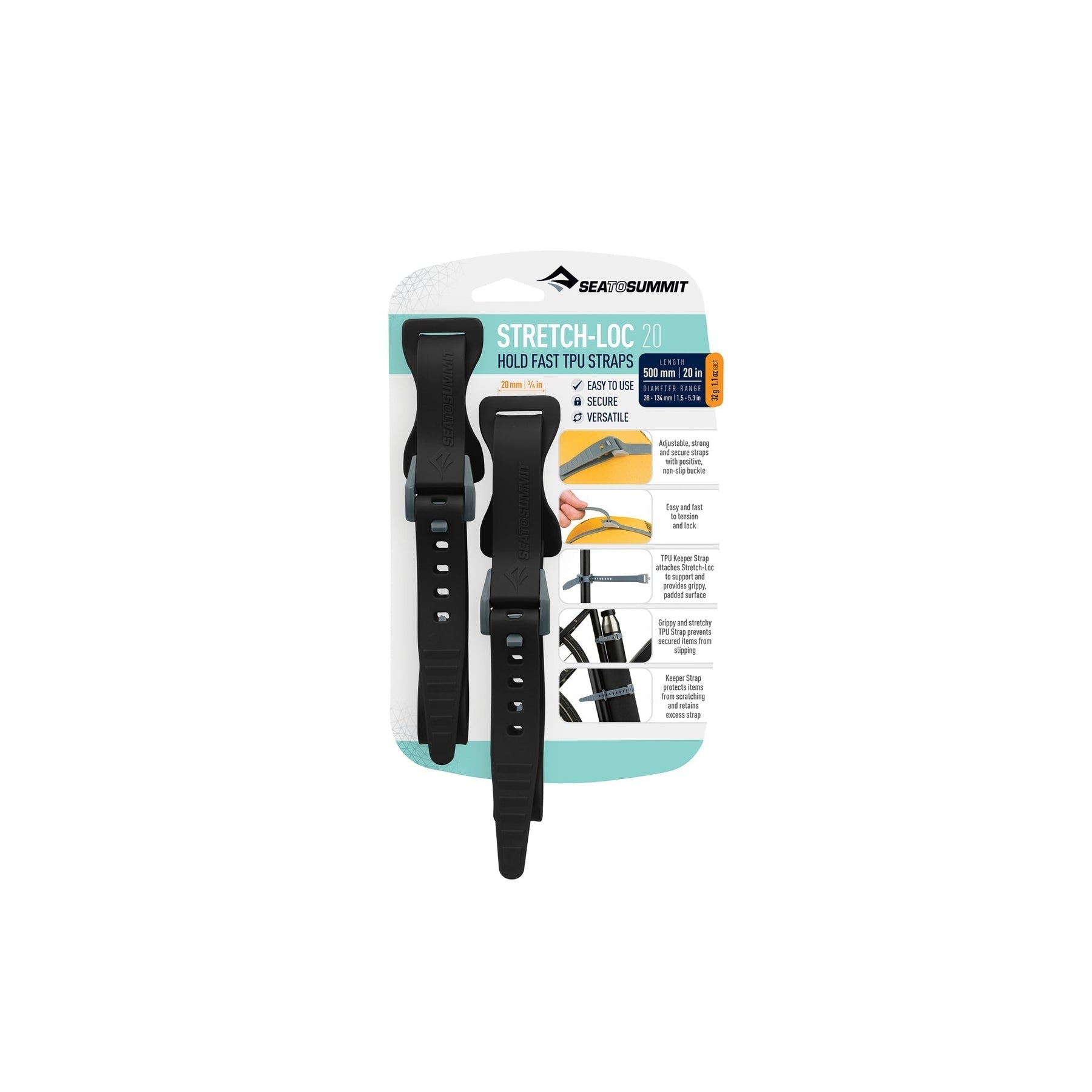 Sea To Summit Stretch-Loc TPU Luggage Strap 1