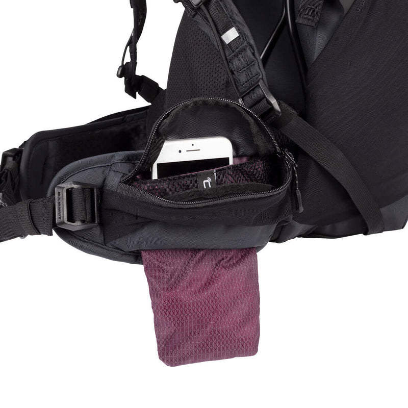 DUCAN SPINE 28-35 Women's Backpack -GRANITE/ BLACK