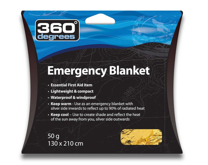 360 Degrees Emergency Space Blanket