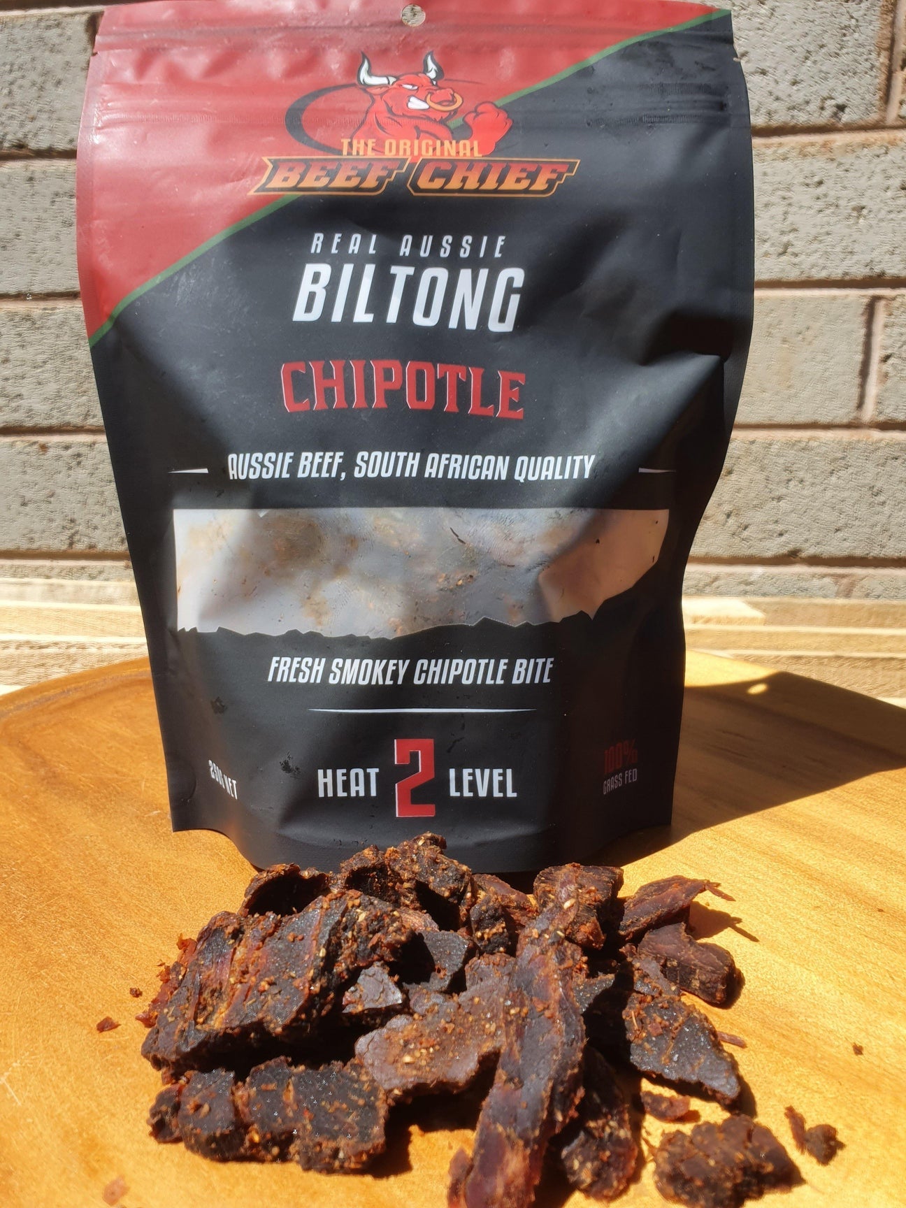 Original Beef Chief Chipotle Fatty Biltong