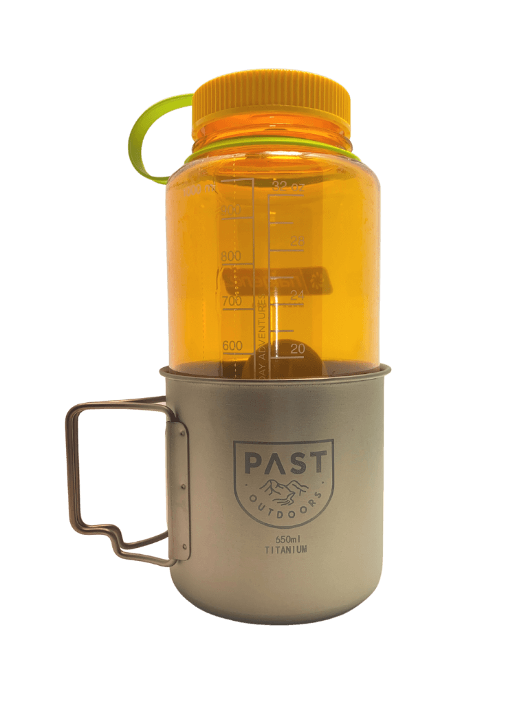 Titanium Canteen Cup to suit 1 Litre Nalgene Bottle