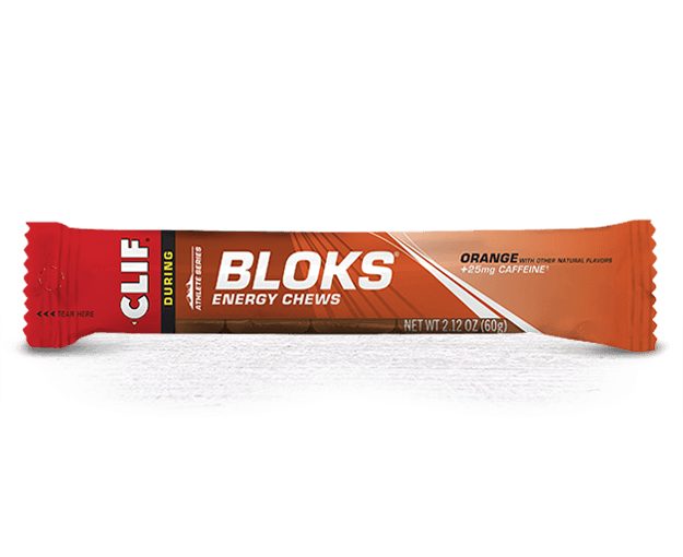 Bloks Energy Chews 25mg Caffeine - Orange