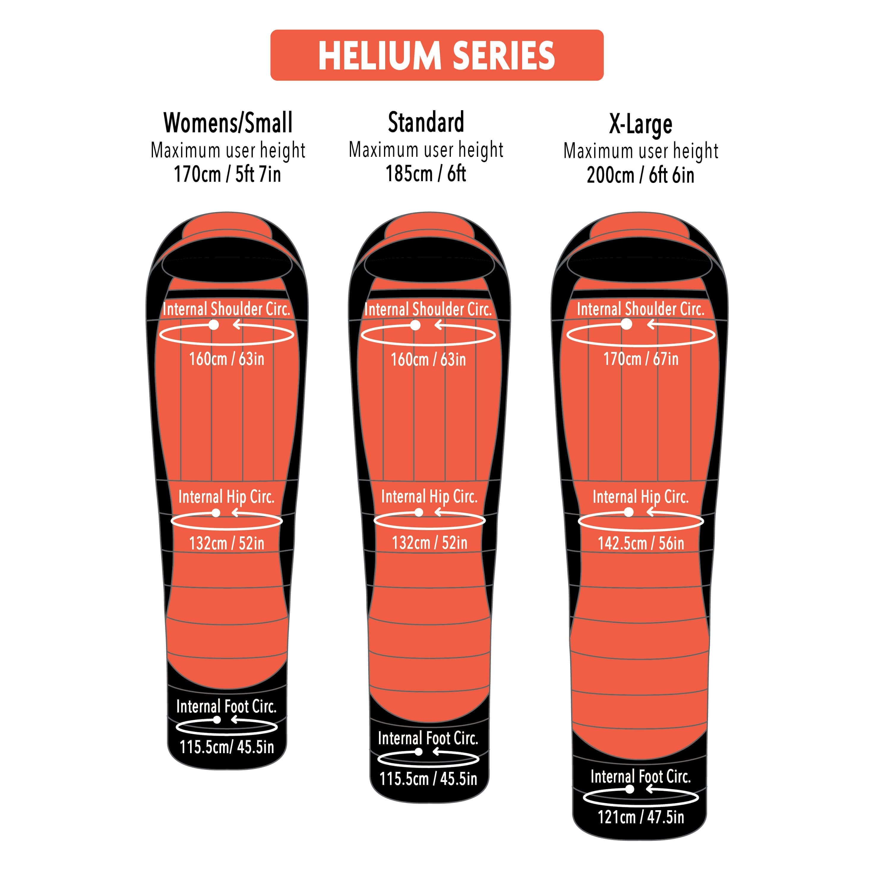 Mont Helium 680 -6 to - 12° Down Sleeping Bag