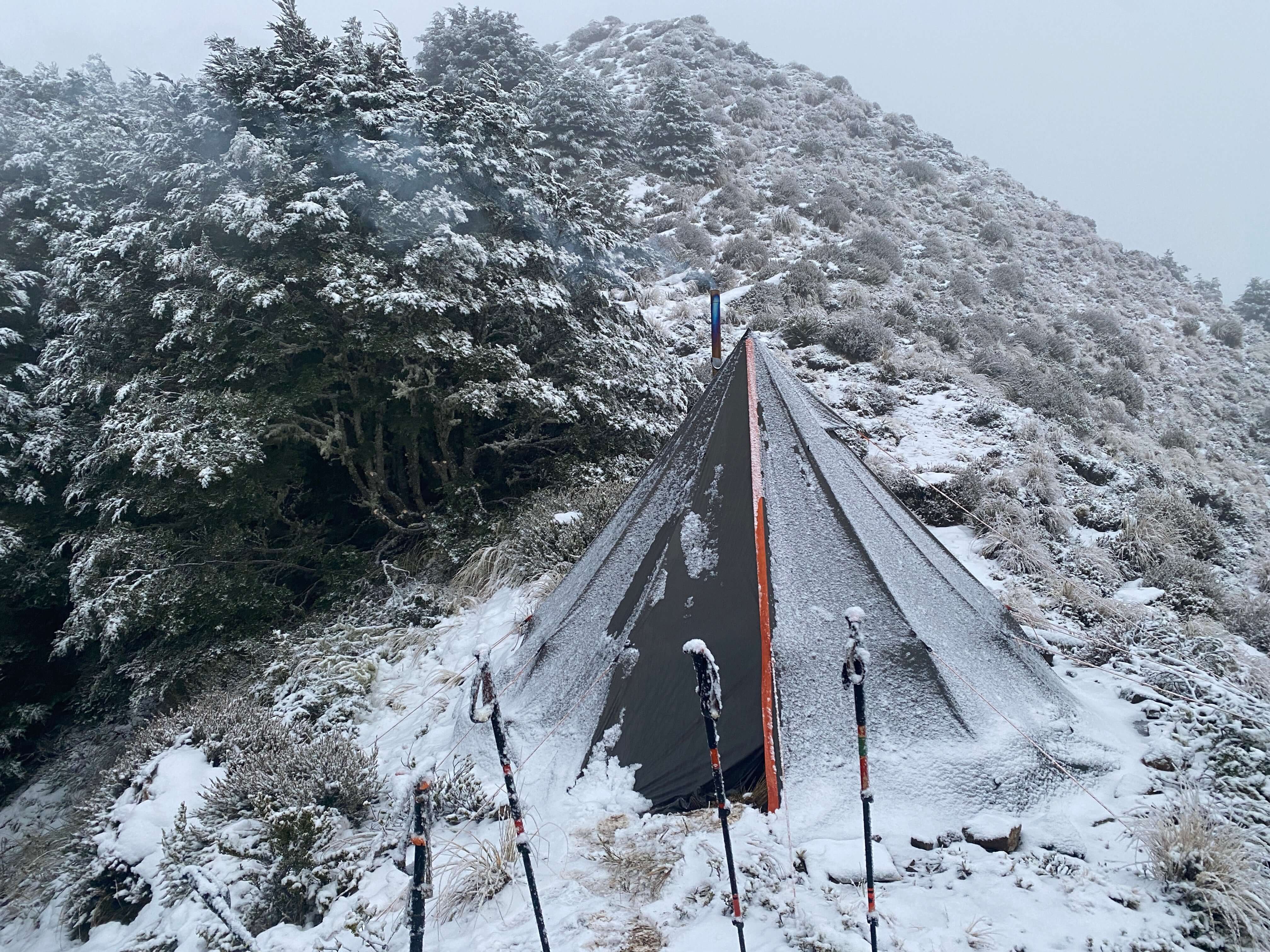 The Ultralight Six Person Tipi (UL6T)