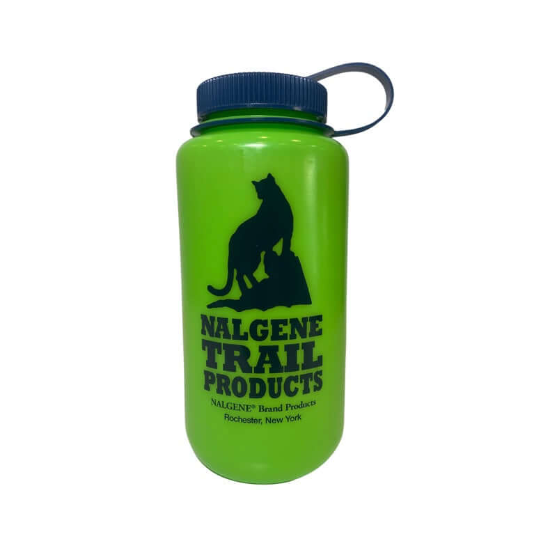 Nalgene Wide Mouth HDPE Retro Bottle with Cat Logo 32oz (1 Litre)