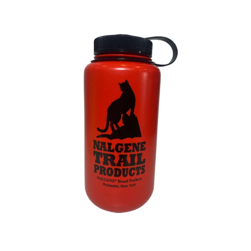 Nalgene Wide Mouth HDPE Retro Bottle with Cat Logo 32oz (1 Litre)