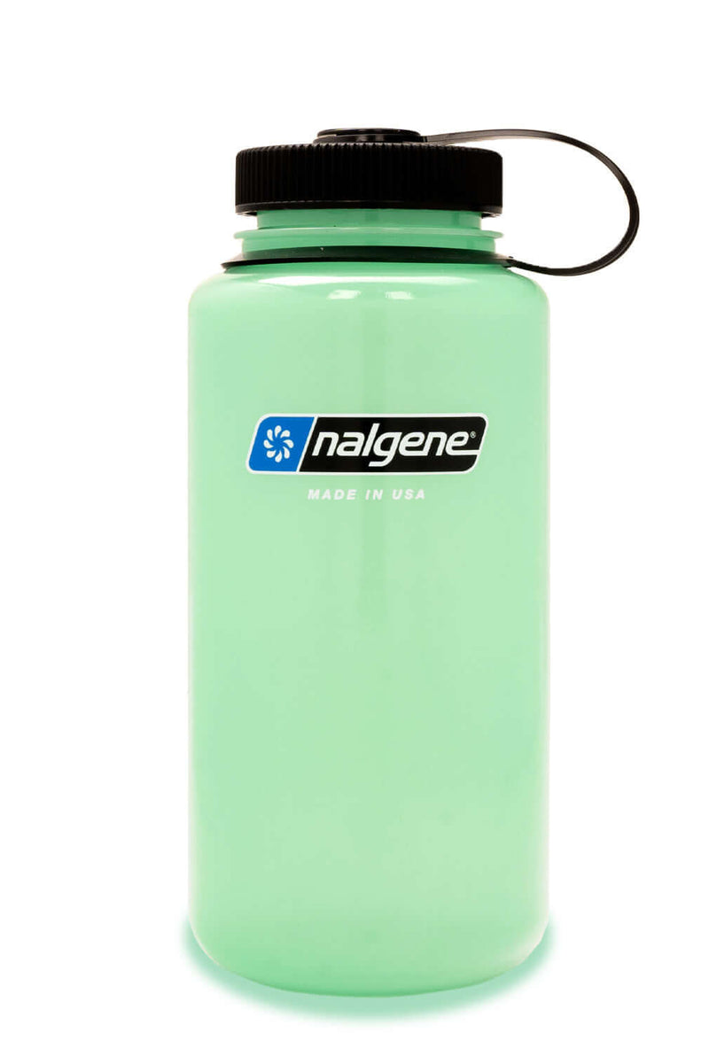 Nalgene 1L Wide Mouth Green, Water Bottle : : Kitchen