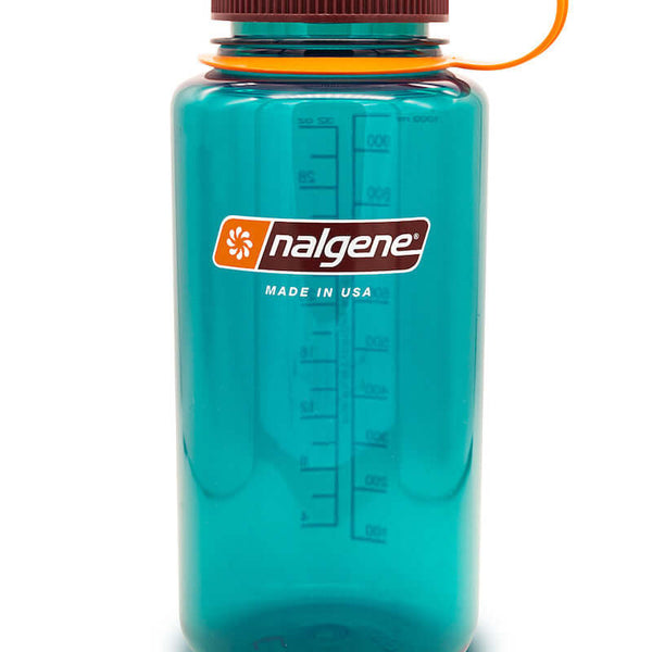 Nalgene 1L Wide Mouth Blue, Water Bottle : : Kitchen