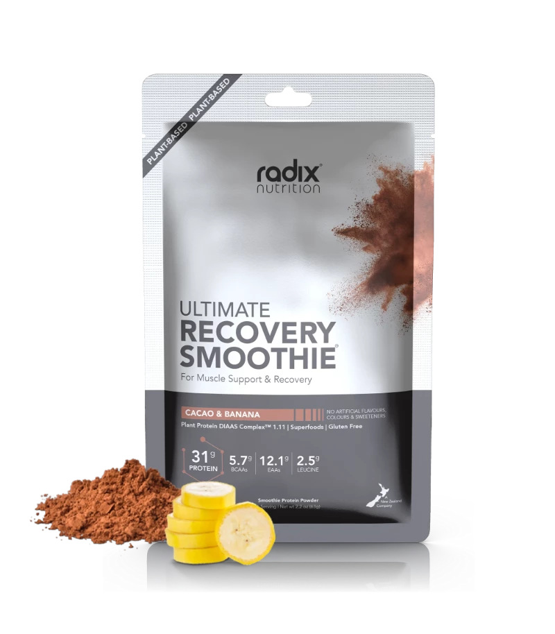 Radix Ultimate Recovery Smoothie Single Serve Cacao Bananas