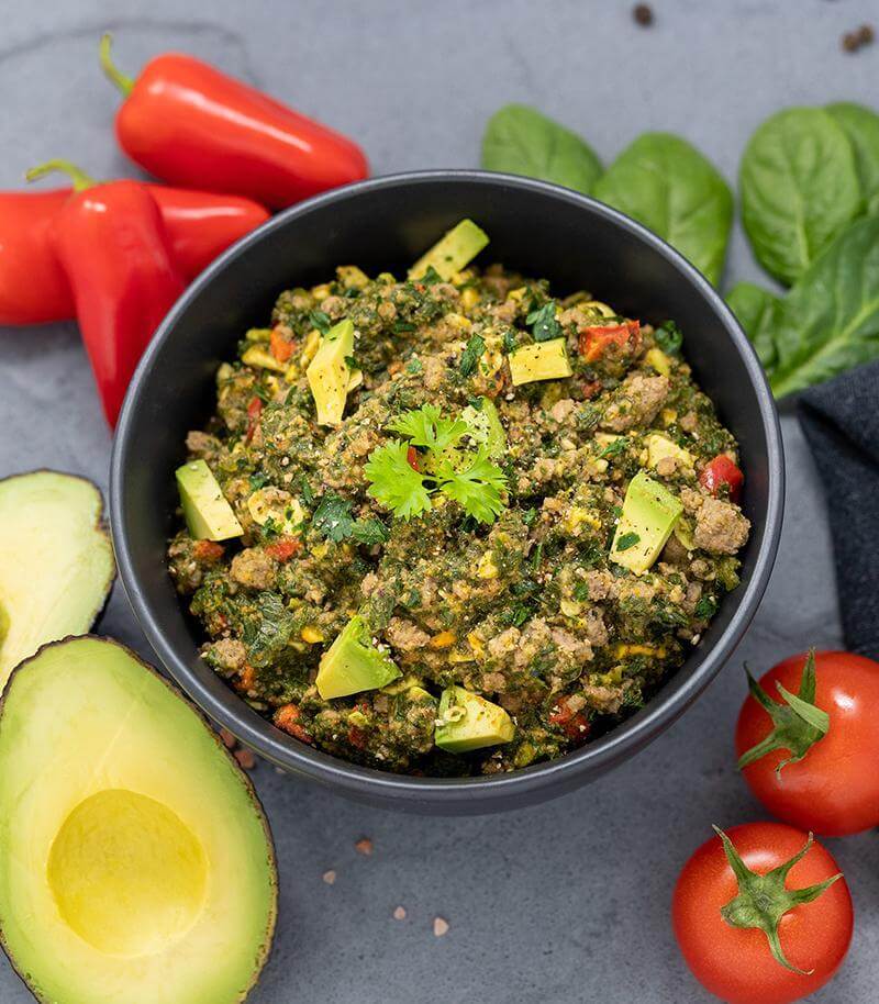 Radix Nutrition Keto Grass Fed Beef Mexican Chilli 600 Kcal