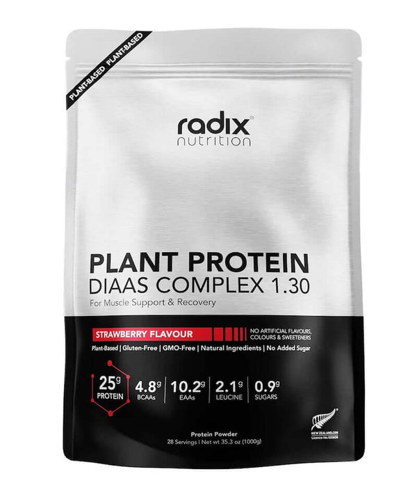 Radix Nutrition Plant Based Based Protein Powder DIAAS 1.30