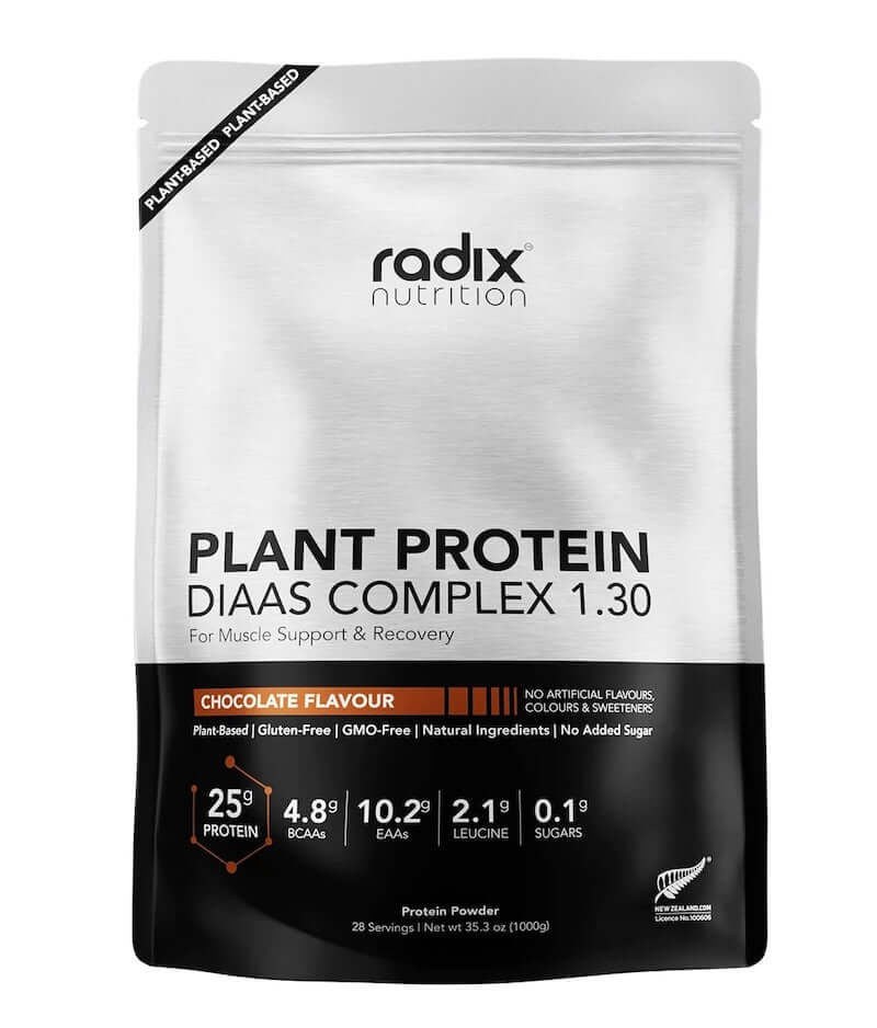 Radix Nutrition Plant Based Based Protein Powder DIAAS 1.30