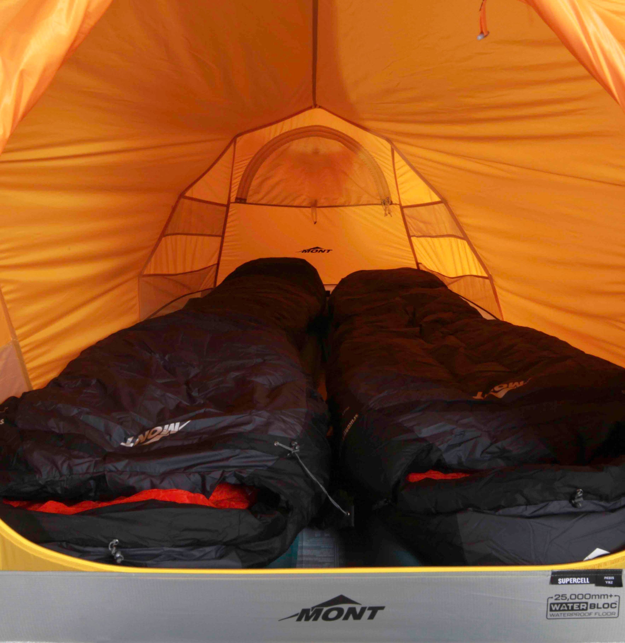 Mont Supercell Tunnel Tent Tumeric