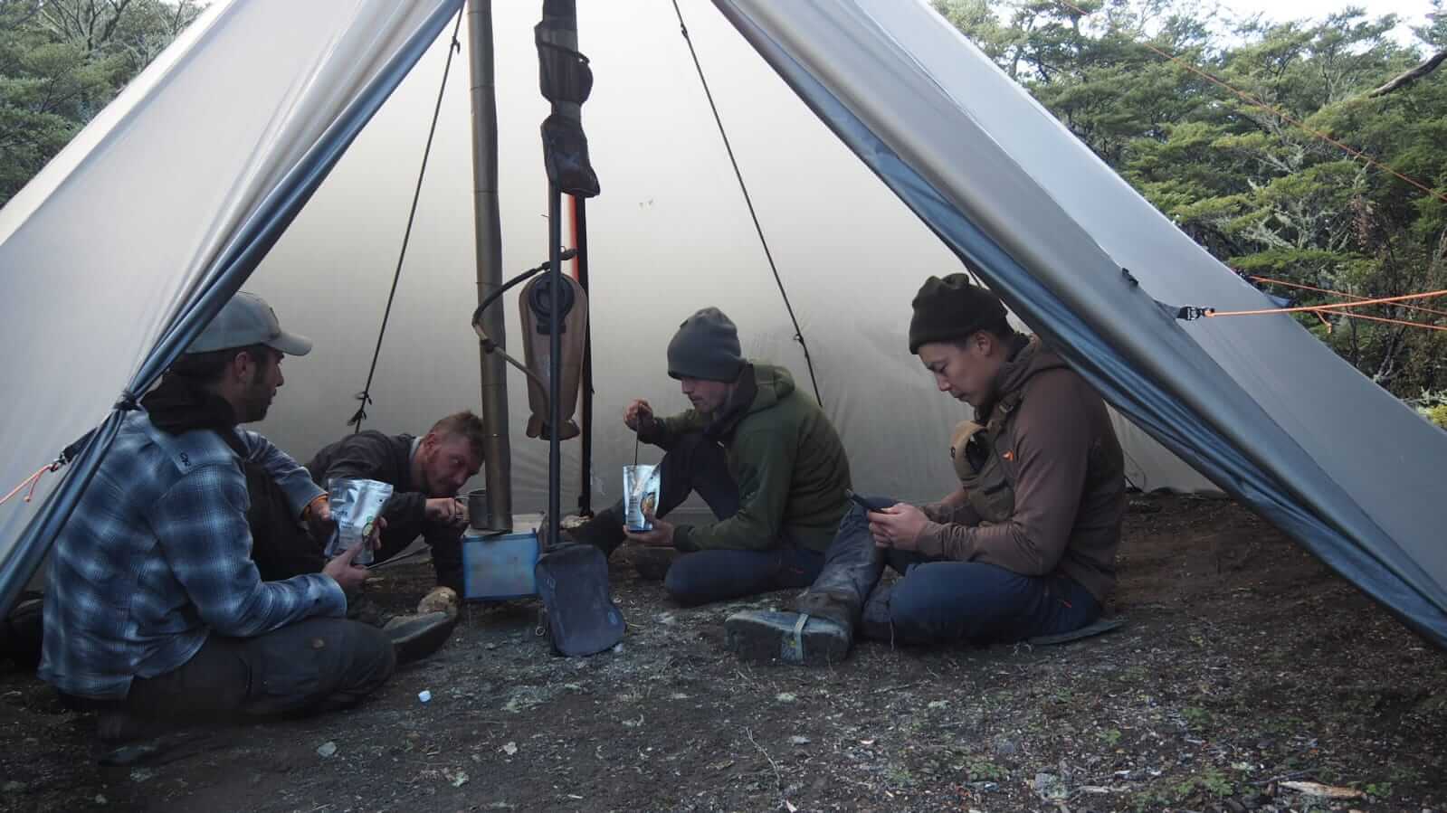 The Ultralight Six Person Tipi (UL6T)