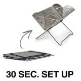 UCO Flatpack Portable Grill and FirePit