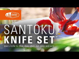 GSI - Santoku Knife Set