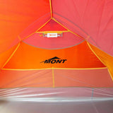 Mont Moondance EX Tent Lightweight 3 person Tent showing interior
