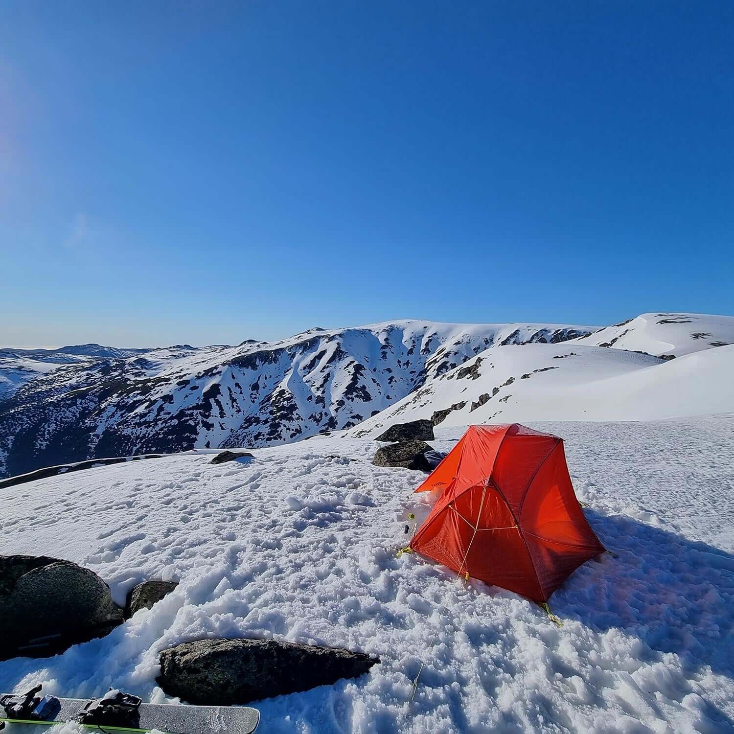 Moondance 1 Tent on a Mountain Range