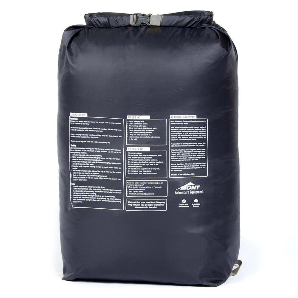 Mont Helium 680 -6 to - 12° Down Sleeping Bag