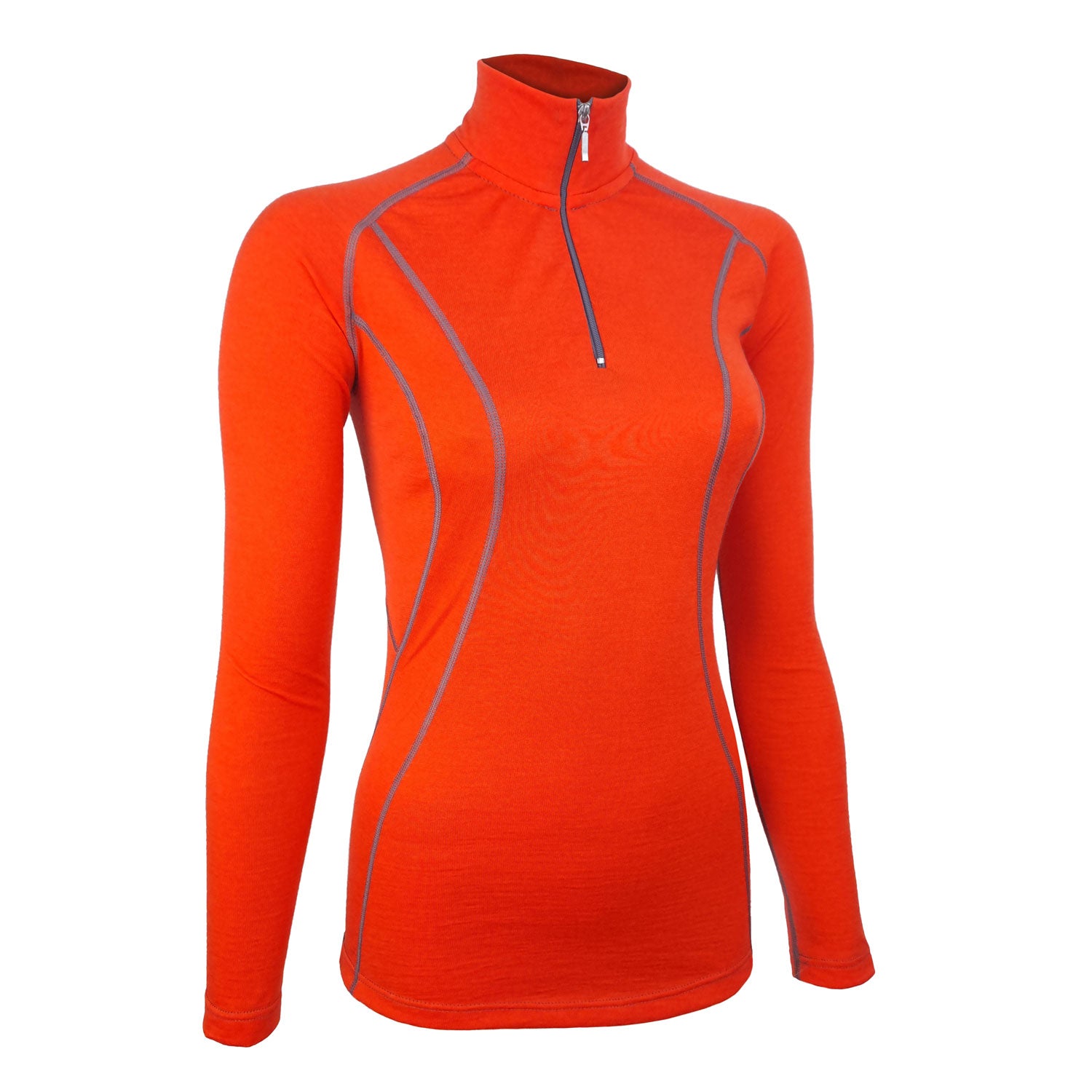 Wilderness Wear - Cool Merino 155 Long Sleeve Zip Neck (Womens)